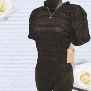 Black Lace Bodysuit